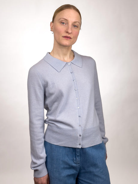 The little cashie collar cardi