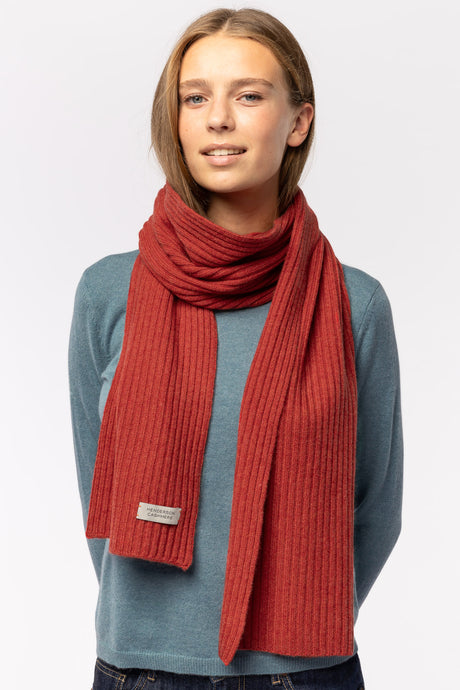 The soft rib scarf